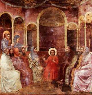 Giotto Finding Jesus In the Temple
